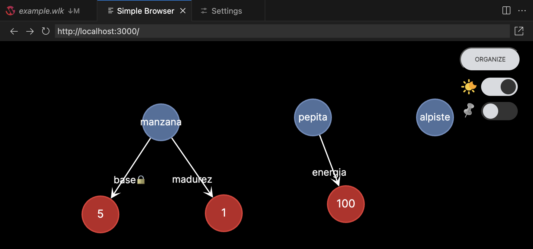 dynamic diagram (dark mode)